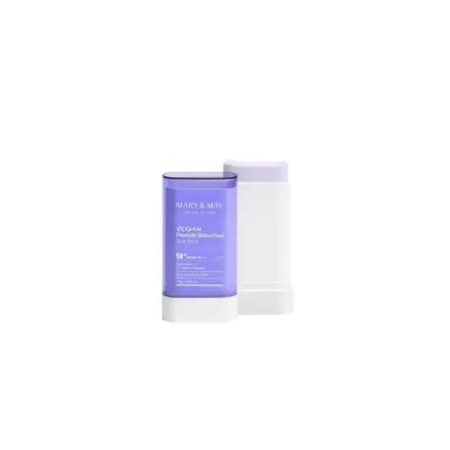 Mary & May Vegan Peptide Bakuchiol Sun Stick SPF50+/PA++++ Αντηλιακό Στικ Προσώπου, 18gr