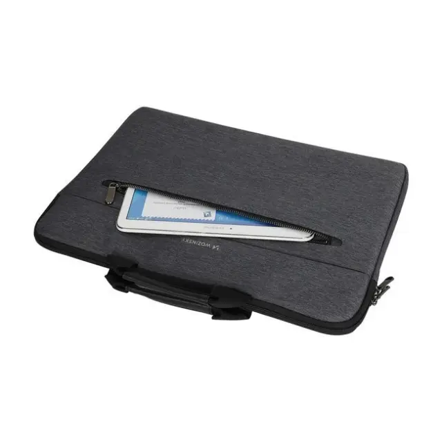 Wozinsky Laptop Bag with Handle and Metal Zipper WTL-15 15.6" Gray 3