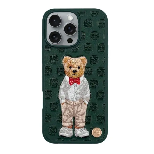 ZUCK BEAR case PARIS GENTLEMAN for IPHONE 16 Pro bow tie