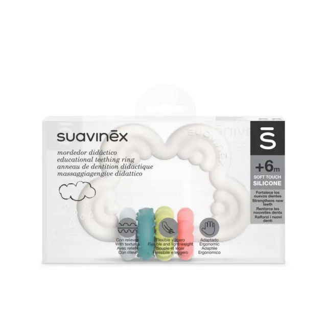 Μασητικό Σιλικόνης +6m Suavinex BR79817