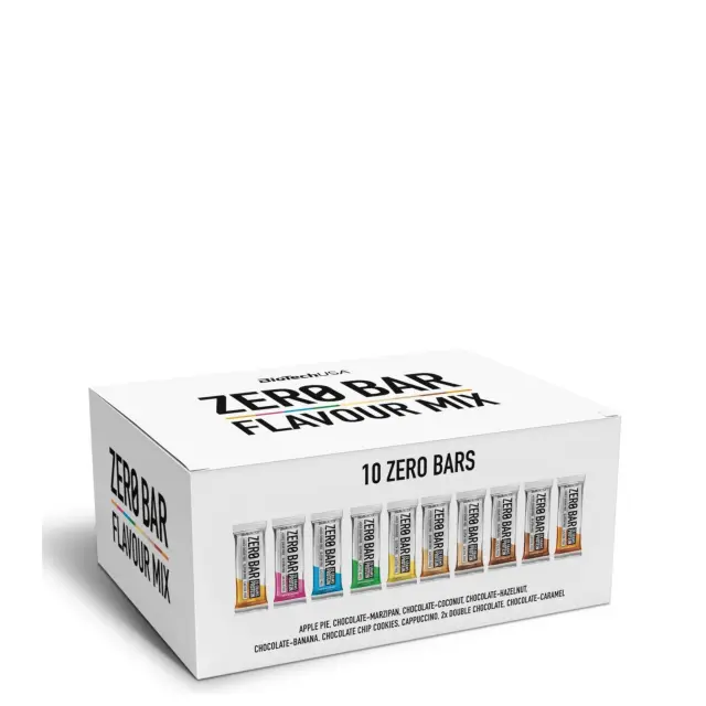 BioTechUsa Zero Bar Kit Flavour Mix (10 X 50 gr)