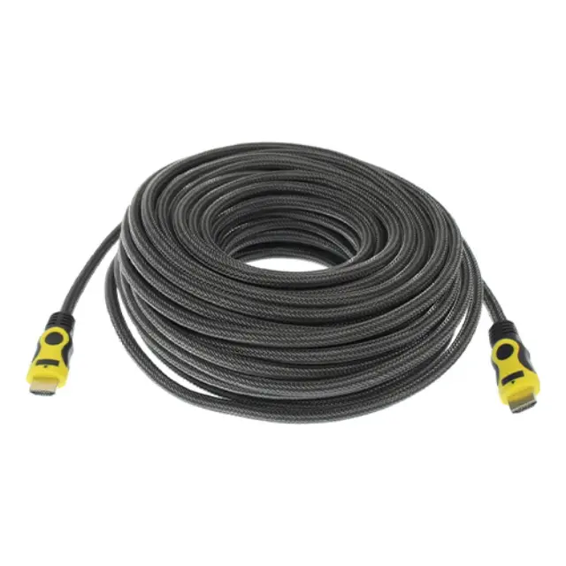 Andowl Cable HDMI male - HDMI male 30m Μαύρο QHD300
