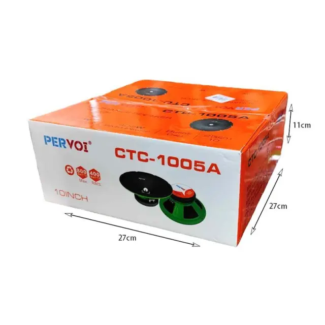 PerVoi Ηχείο Αυτοκινήτου CTC-1005A 10" με 800W CTC-1005A - Drive Midrange Car Speaker 1014511 3