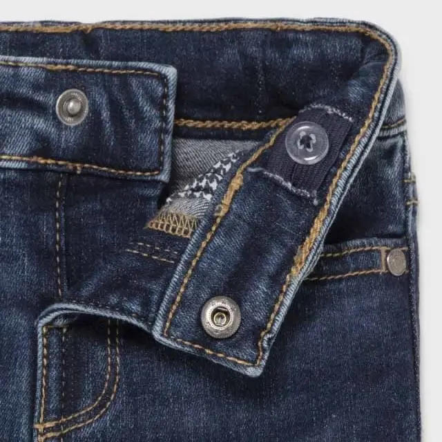 Baby 6 μηνών έως 4 ετών Παντελόνι τζιν βασικό slim fi τζιν σκούρο - 18M 2