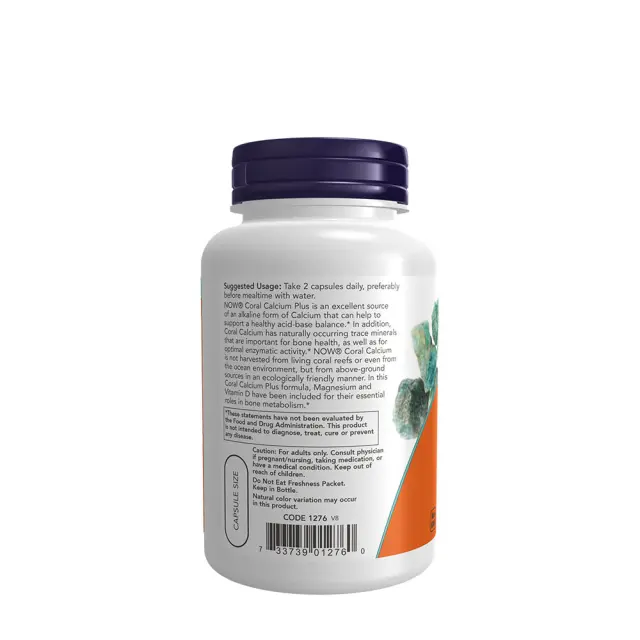 Now Foods Coral Calcium Plus 3