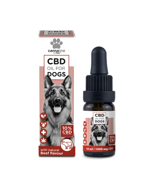 Cannaline for Pets 10% CBD Oil for big Dogs