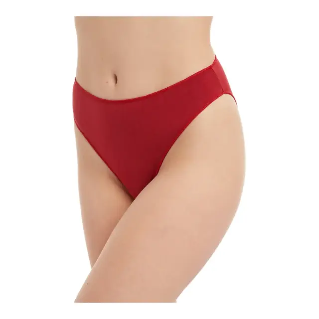 Minerva Γυναικείο Slip Modal Fimelle - Διπλό Πακέτο, Χρώμα Red-Black Dots 2