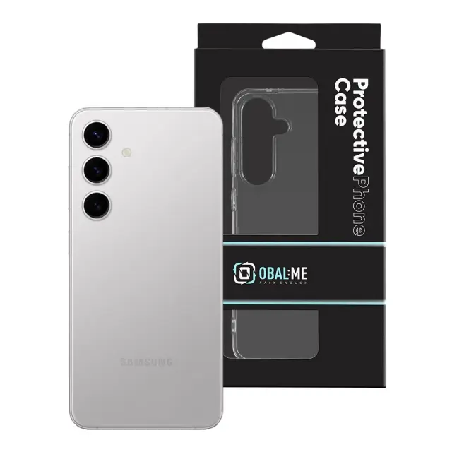 OBAL:ME TPU Cover for Samsung Galaxy S24 FE Transparent 3
