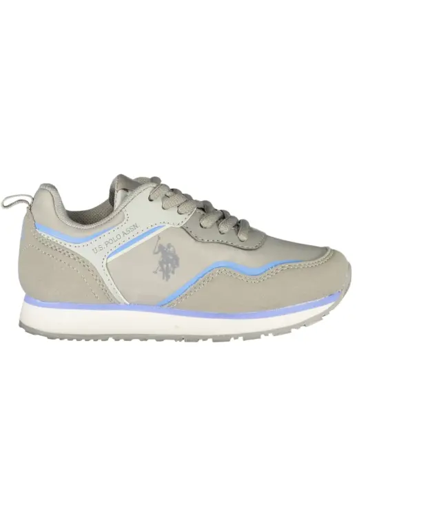 U.S. Polo Assn. - Παιδικά Sneakers Nobik NOBIK010KCNH4-LGR Γκρι