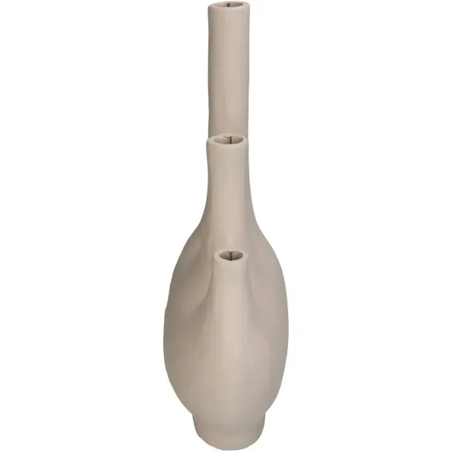 Βάζο Ιβουάρ Αλουμίνιο 25x12.5x37cm 2