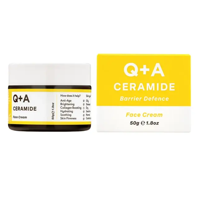 Q+A Ceramide Barrier Defence Face Cream Ενυδατική κρέμα προσώπου 50gr