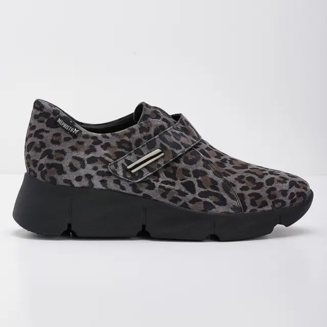 Mephisto Sneakers Γυναικείο δέρμα Nubuck Γκρί MEP/HALYSSA D/GREY - 36