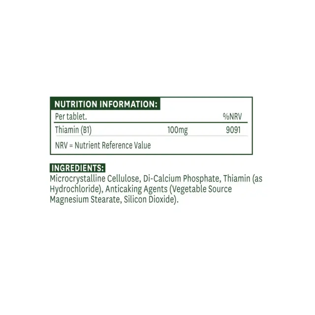Natures Aid Vitamin B1 100 mg 2