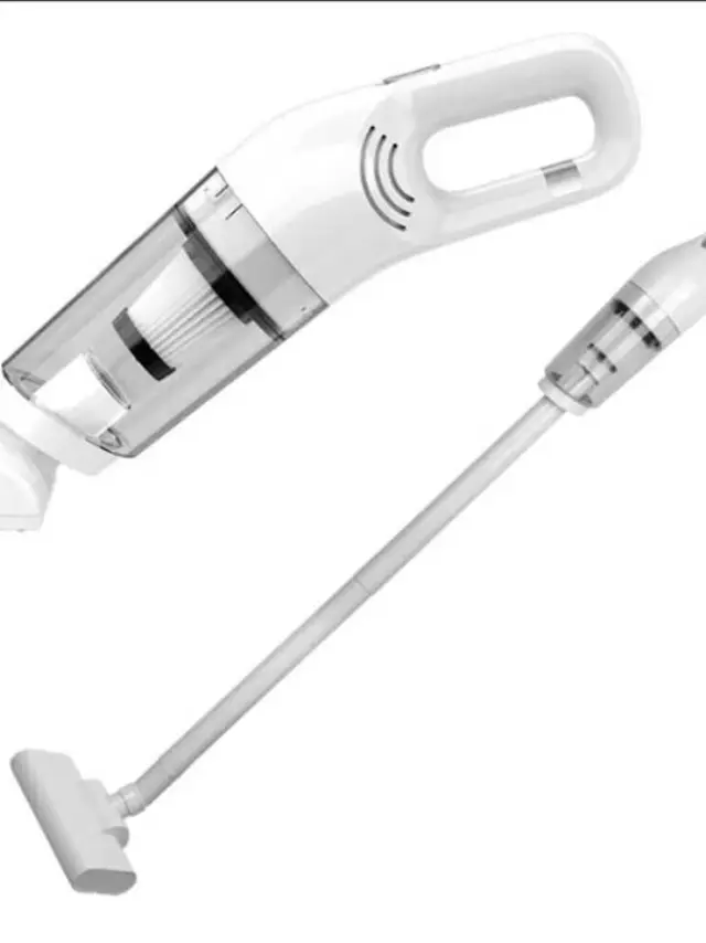 Rechargeable 2 in 1 Stick + Handheld Vacuum White JB-168