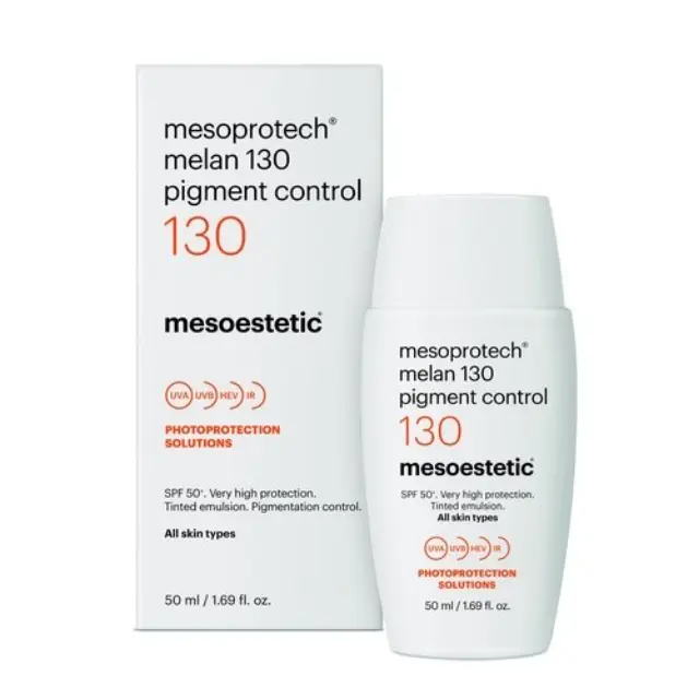 Mesoprotech Melan 130 Pigment Control - Αντηλιακή κρέμα SPF 50+ με χρώμα