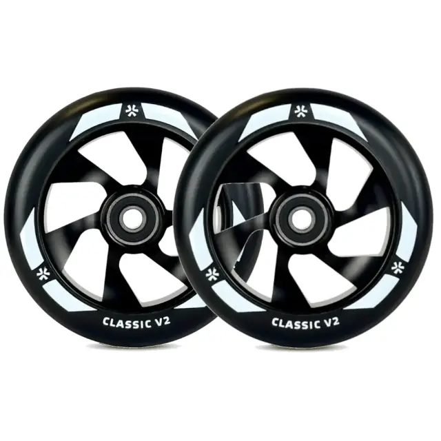 Union Classic V2 Pro Freestyle Scooter Wheels 110 - Black 2