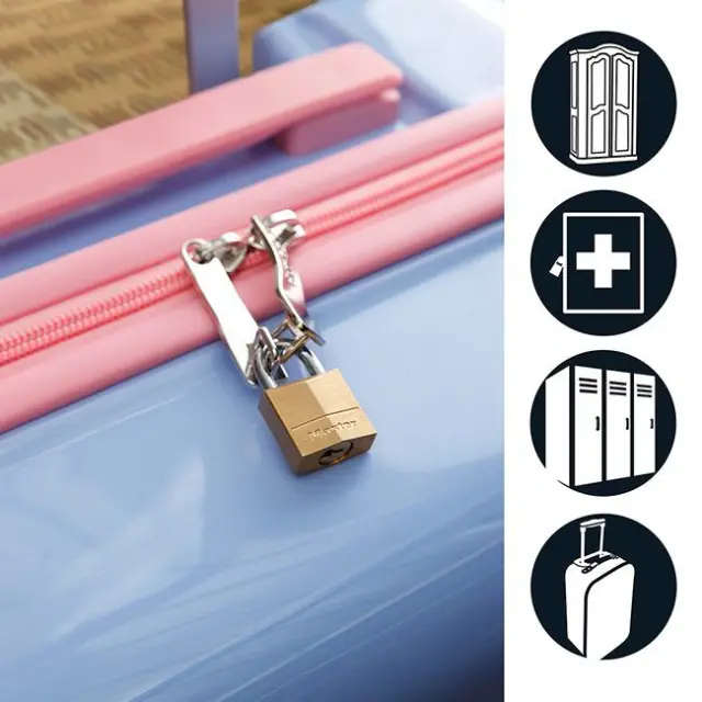 Master Lock 130EURD - Λουκέτο συμπαγές μπρούτζινο Standard 30mm 3