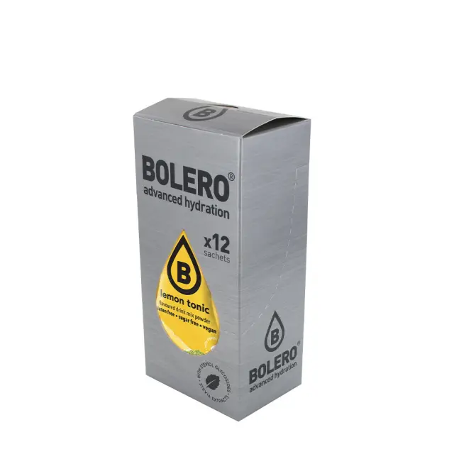 Bolero Classic Drink Mix Lemon – Tonic, 12 x 3 g