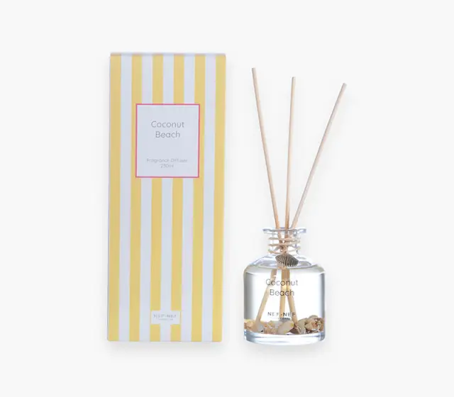 Αρωματικό Χώρου με Στίκς Nef-Nef Homeware 230ml Coconut Beach