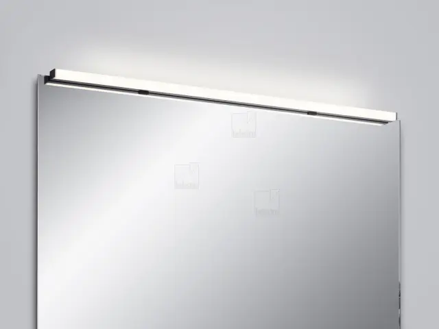 LADO-S Φωτιστικό Μπάνιου LED Μαύρο Ματ IP44 120cm κατάλληλο για καθρέφτη