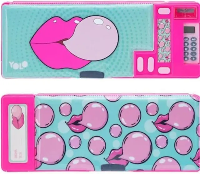 Yolo Retro Plus Κασετίνα Αρωματική με Kομπιουτεράκι Bubble Gum (11308)