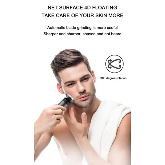QIAOYANG Ξυριστική επαναφορτιζόμενη μηχανή mini - 2in1 mini shaver QA-TX26 4595 2
