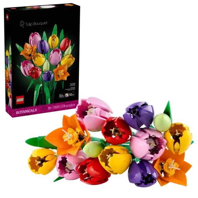 LEGO® Botanical Collection Tulip Bouquet για 18+ Ετών 576τμχ -11501 2