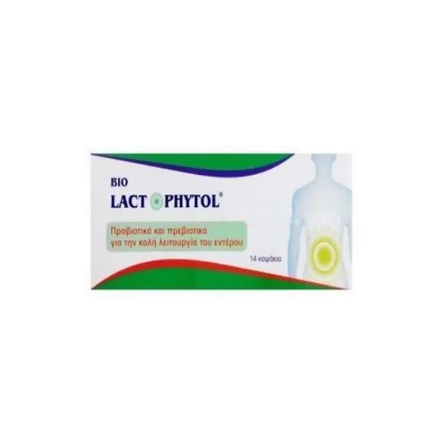 Medichrom Bio Lactophytol Προβιοτικά + Πρεβιοτικά για την καλή λειτουργία του εντέρου, 14 κάψουλες