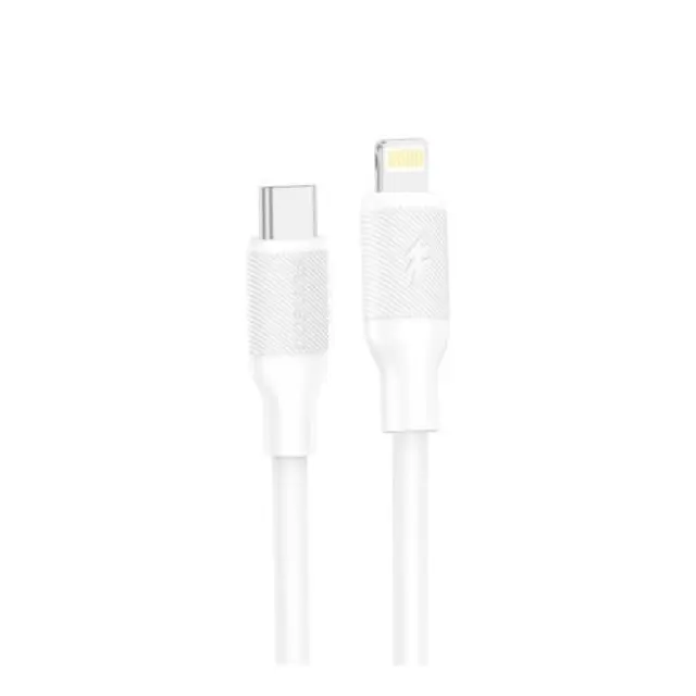 Καλώδιο Σύνδεσης USB 2.0 Foneng X80-PD USB C σε Lightning PD 27W 1m Λευκό N68728