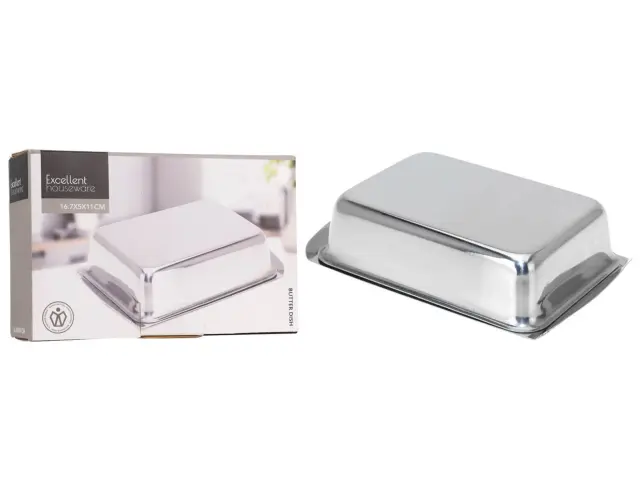Βουτυριέρα Excellent Houseware με διαστάσεις 16.7x5x11cm A12210060