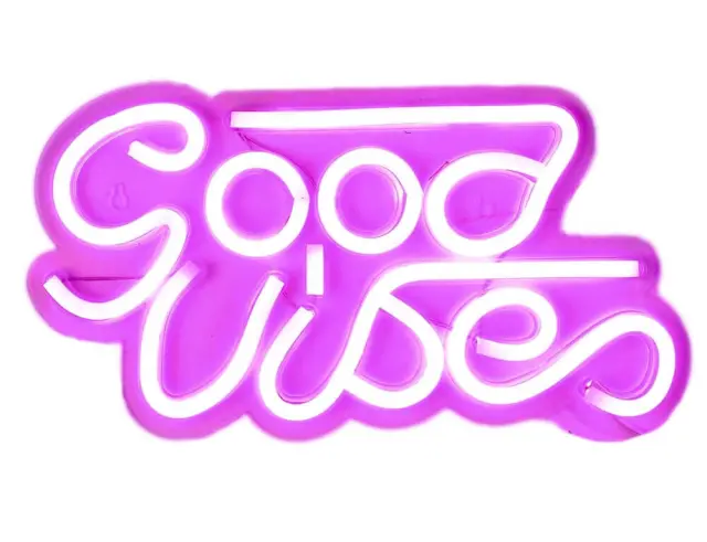Φωτιστικό Neon Home Deco Factory LA10471 - Good Vibes - USB LA10471 3
