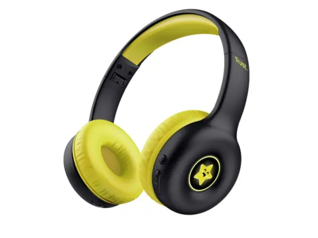 Trust headphones Nouna Kids wireless black (25405)
