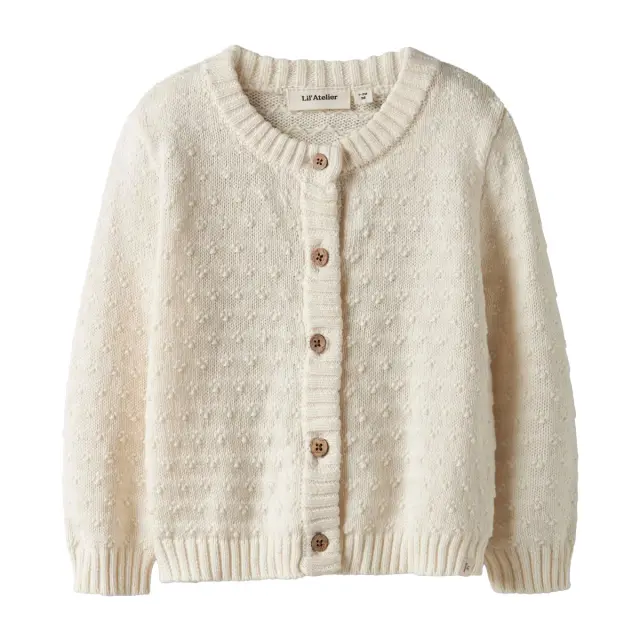 Ζακέτα πλεκτή organic cotton Lil'Atelier