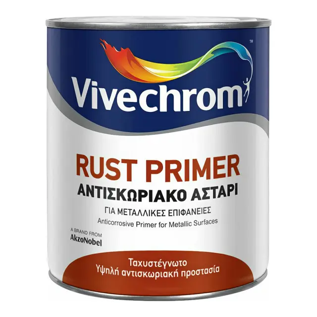 Αντισκωριακό Αστάρι 750ml VIVECHROM Rust Primer Καφέ
