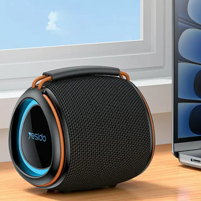 Yesido® YSW40 Bluetooth Ηχείο 8W- Black 3