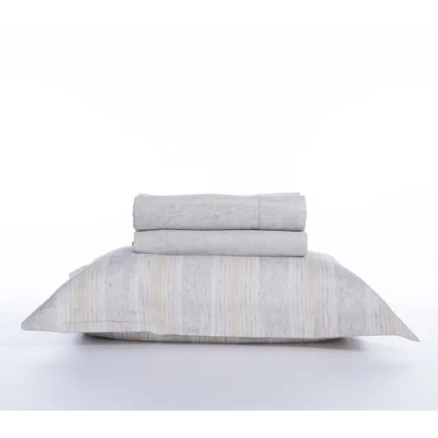 Σετ Σεντόνια King Size 4 Τεμαχίων Nef-Nef Orden Beige 270x280 3
