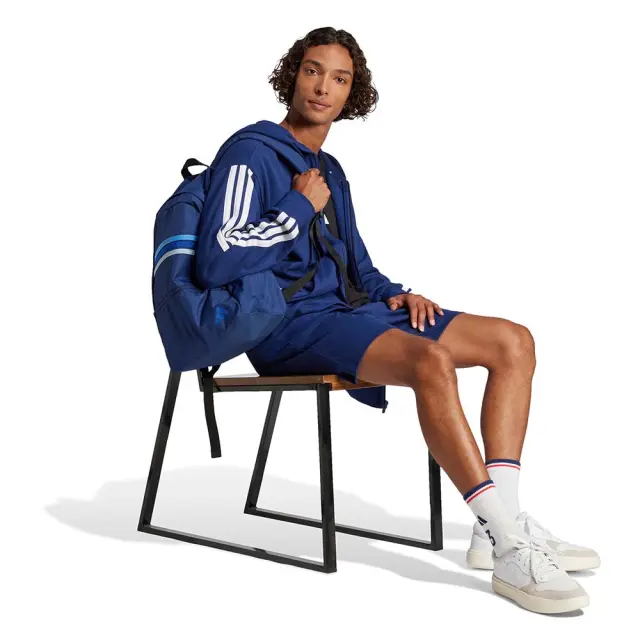 adidas Sportswear Men's Linear Single Jersey Shorts Μπλε Σκούρο JE9013 (adidas Sportswear) - XXLarge 3