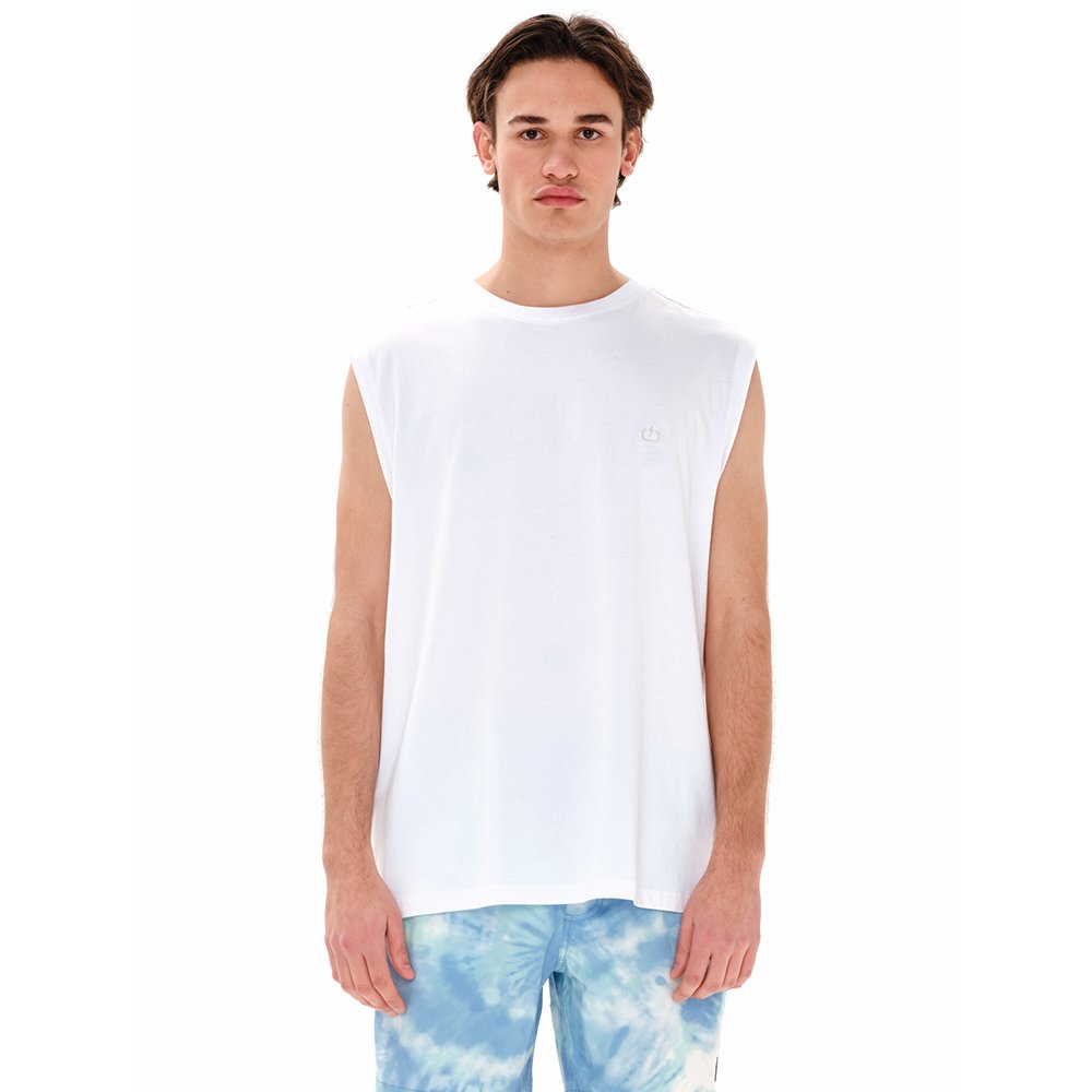 Emerson Men's Crewneck Tank Top (241.EM37.125-White) - Λευκό - 3XL