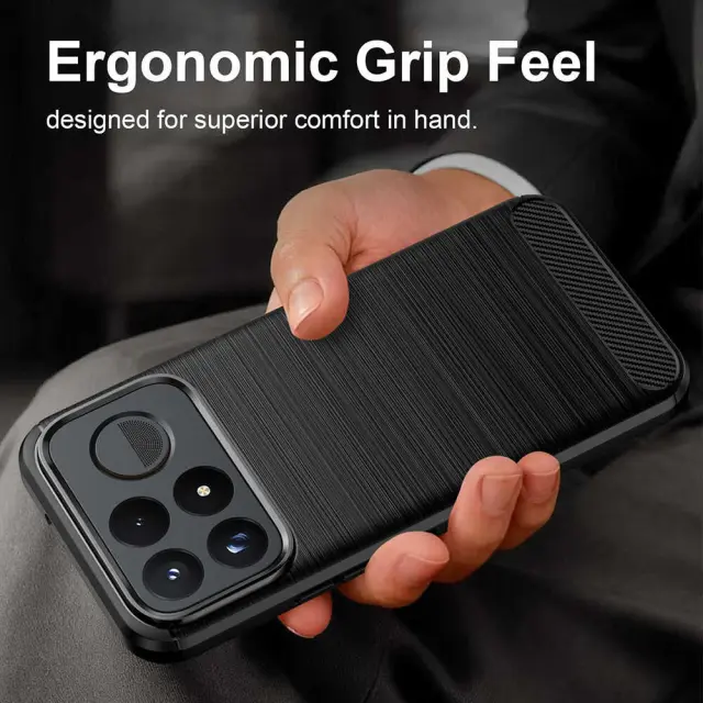 Techsuit - Carbon Silicone - Xiaomi Poco F9 Pro - Black 3