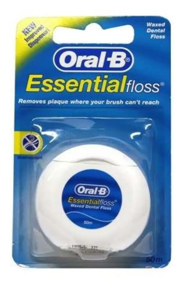 Oral-B Essentialfloss Μη Κερωμένο Οδοντικό Νήμα 50m, 1 τεμάχιο