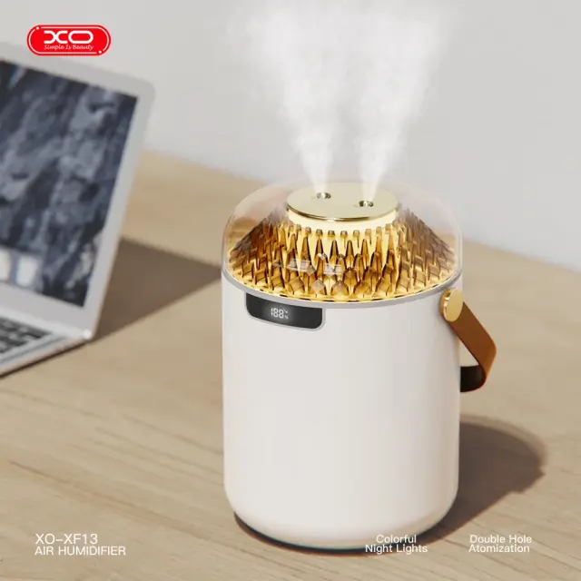 XO HF13 Υγραντήρας με Πολύχρωμο Φωτισμό 400mAh 16.001.0267 3