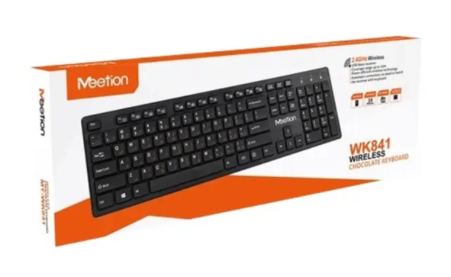Meetion MT-WK841 2.4G Ασύρματο Πληκτρολόγιο 17.002.0005 3