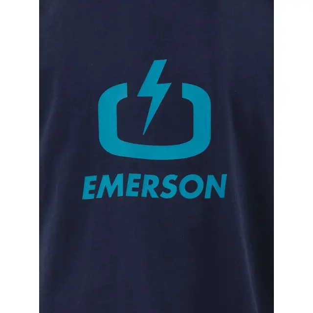 Emerson Logo T-Shirt (221.EM33.01-Navy Blue) - Μπλέ 3