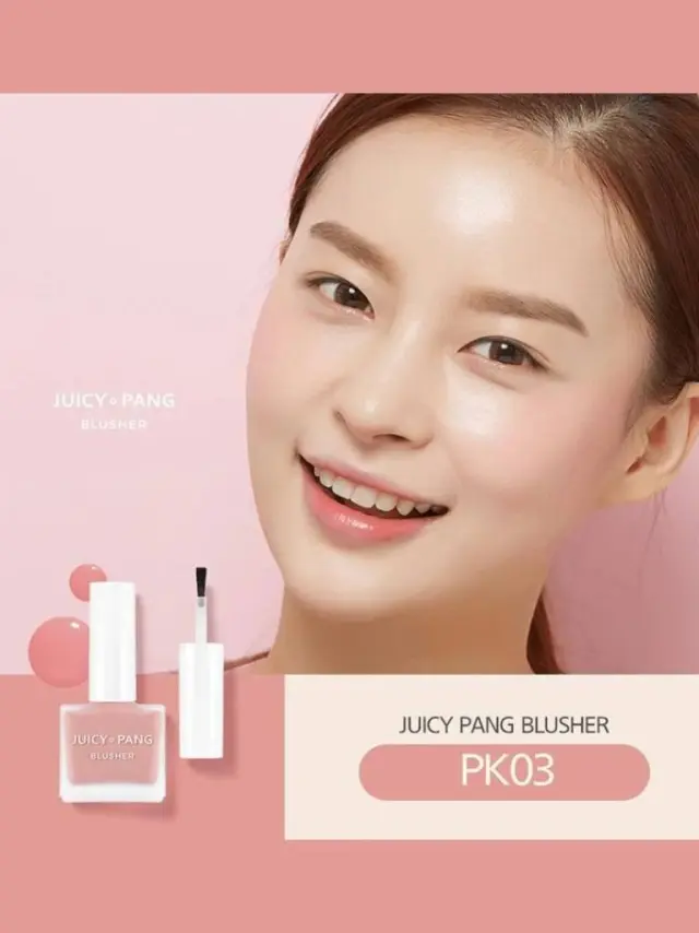 Juicy-Pang Water Blusher - Ενυδατικό ρουζ για φυσικό αποτέλεσμα