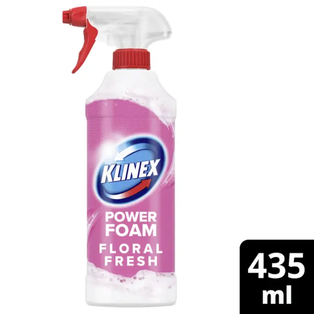 Klinex 435ml Spray Foam Μπάνιο Flor