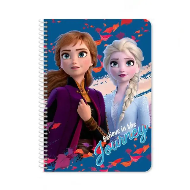 Diakakis Τετράδιο Σπιράλ Frozen 17x25 2 θέματα (000562532)