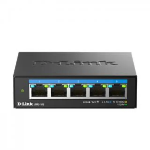 D-Link DMS-105 Unmanaged L2 Switch με 5 Θύρες Ethernet 3