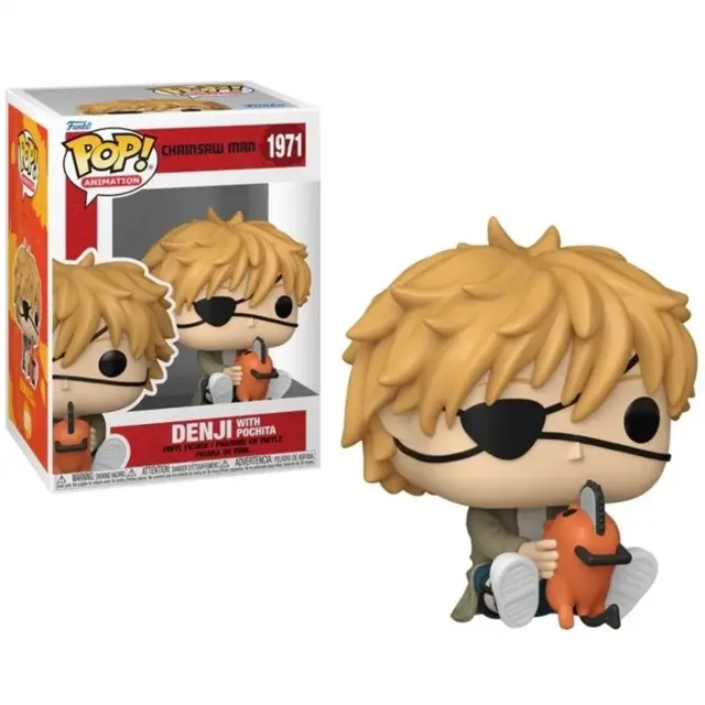 Funko Pop! Animation: Chainsaw Man - Denji with Pochita #1971 (FNK64848)
