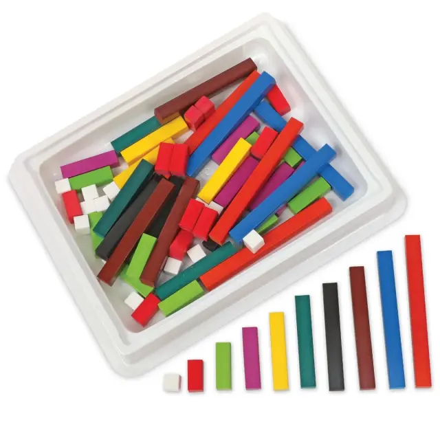 Learning Resources Εκπαιδευτικό Σετ Ξύλινες Ράβδοι Αρίθμησης Cuisenaire® Rods (5+ ετών) LER 7501 3