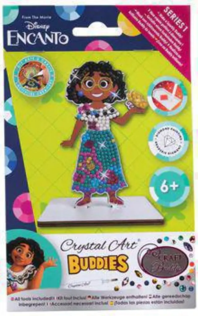 Craft Buddy Φιγούρα Crystal Art Mirabel 2